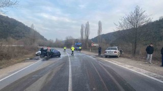 Bartında feci kaza