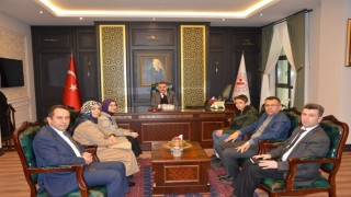 Başarılı hafızlardan Kaymakam Odabaşa ziyaret
