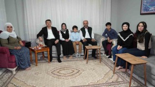 Başkan Abdurrahman Tutdere, Arslan Ailesinin iftar sofrasına misafir oldu