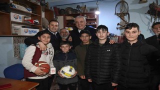 Başkan Ahmet Akından köylere çıkarma