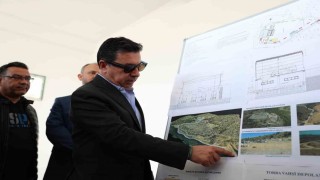 Başkan Aras Bodrumda yatırımları yerinde inceledi