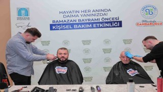 Başkan Candaroğlundan koca çınarlara bayram tıraşı sürprizi