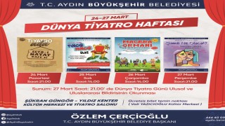 Başkan Çerçioğlu Aydınlıları Dünya Tiyatro Haftası etkinlikleri ile buluşturuyor