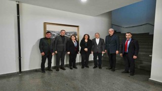 Başkan Çerçioğlu, Didim Belediye Başkanı Gençayı ağırladı