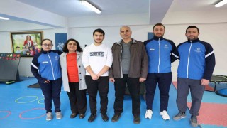 Başkan Çerçioğlunun otizmli öğrencilere destekleri devam ediyor