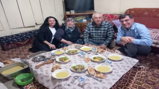 Başkan Eyüp Kahveci, halkın sofrasına konuk oldu