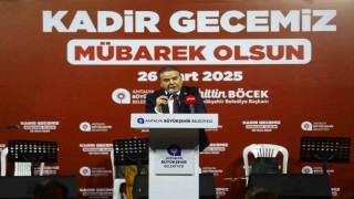 Başkan Muhittin Böcek Kadir Gecesini Elmalıda geçirdi