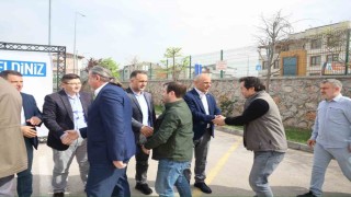 Başkan Özlüden mesai arkadaşlarına: Hizmet ve eserlerdeki en büyük pay sizlerin