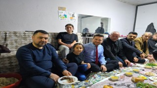 Başkan Tatık iftarda Canatan ailesine konuk oldu