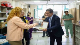Başkan Yetişkin, görevi başındakileri unutmadı