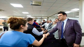 Başkan Yılmaz, Şehitkamil ailesiyle bayramlaştı