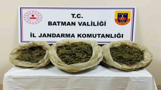 Batmanda bir evde 21 kilo esrar bulundu: 1 tutuklama