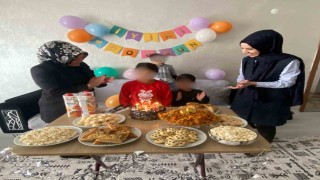 Batmanda öksüz ve yetim çocuklar doğum günlerinde yalnız bırakılmadı