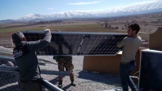 Battalgazide güneş enerjisi santrali faaliyete geçiyor
