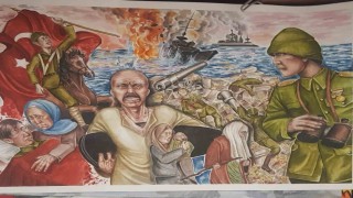 Bayburtta ‘Çanakkale Ruhu temalı resim yarışması