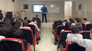 Bayburtta polis ekiplerince 24 öğretmen ve 350 öğrenci bilgilendirildi