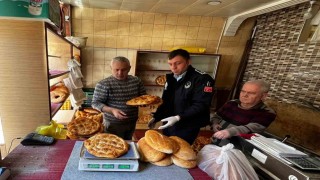 Bayburtta zabıta ekipleri fırın denetiminde