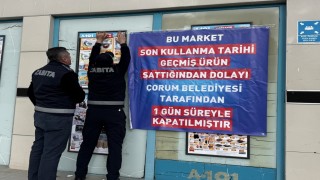 Belediyeden son kullanma tarihi geçmiş ürün satan zincir markete kapatma cezası