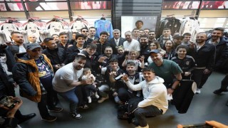 Beşiktaşta geleneksel bayramlaşma töreni yapıldı