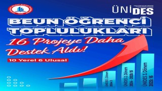BEUN öğrenci topluluklarından büyük başarı, ÜNİDESten 16 projeye destek