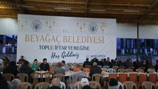 Beyağaçlılar oruçlarını toplu iftar programında birlikte açtı