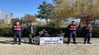 Beylikovada çalışan motosiklet aynı gün il merkezinde ele geçirildi