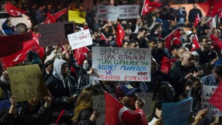 Bilecikte İmamoğluna destek yürüyüşü sonrası 1 kişi gözaltına alındı