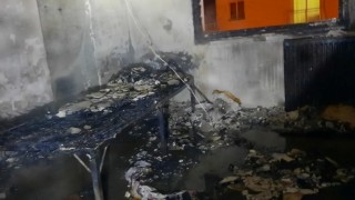 Binan 4. katındaki yangın itfaiyenin müdahalesiyle söndürüldü