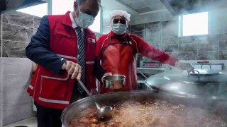 Bingölde 256 hanede bin 48 kişiye her gün sıcak yemek dağıtılıyor