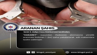 Bingölde aranan 8 şüpheli yakalandı