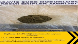 Bingölde uyuşturucu madde ele geçirildi