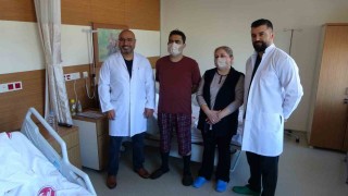 Böbreğini vermek istediği oğlu nakille, kanser baba ise erken teşhisle kurtuldu