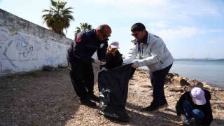 Bodrumda deniz çöpleri kayıt altına alındı