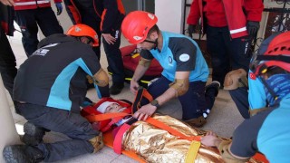 Böyle deprem tatbikattı görülmedi