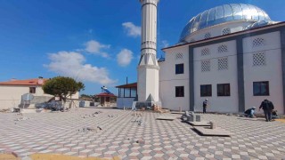 Bozdoğan Belediyesinden camilerde çevre düzenlemesi