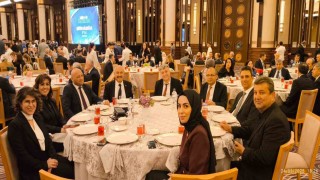 Bozkan ve beraberindeki heyet iftar programına katıldı