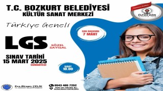 Bozkurt Belediyesinden öğrencilere ücretsiz LGS deneme sınavı