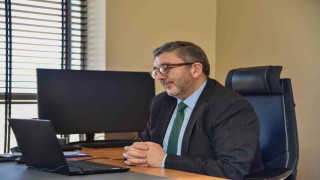 BŞEÜ, eğitimlere devam eden bursiyerler online toplantıya katıldı