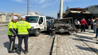 Bucada alkollü sürücü yol kenarındaki 6 aracı ezip geçti