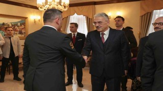 Bursa protokolü bayramlaştı