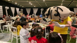 Bursada lösemili çocuklar ve aileleri iftar yemeğinde bir araya geldi