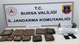 Bursada tarihi eser operasyonu