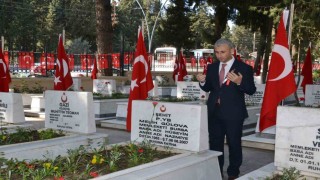 Büyük zaferin yıldönümünde şehitler anıldı