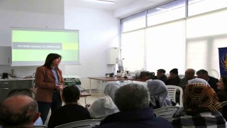 Büyükşehir Sarıcakayalı üreticileri bilgilendirdi