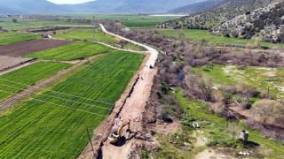 Büyükşehirden Milas kırsalına 80 milyonluk yol yatırımı