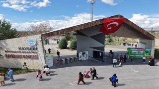 Büyükşehirin hayvanat bahçesine Ramazan Bayramında yoğun ilgi