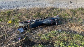 Çanakkalede emanet aldığı motosikletle kaza yapan genç toprağa verildi