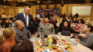 Canikte sağlık çalışanları iftar sofrasında buluştu