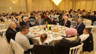 Canikte şehit aileleri ve gaziler iftarda ağırlandı