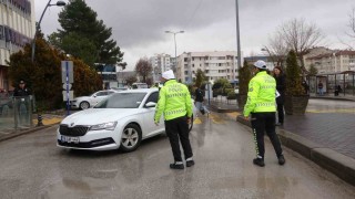 Çankırıda 65 araç trafikten men edildi